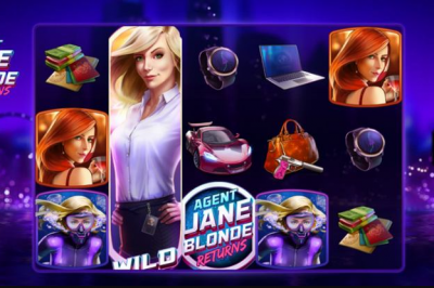 Agent Jane Blonde มีความผันผวนปานกลางและการจ่ายเงินสูงสุด 1,000 เท่าของเงินเดิมพันของคุณ