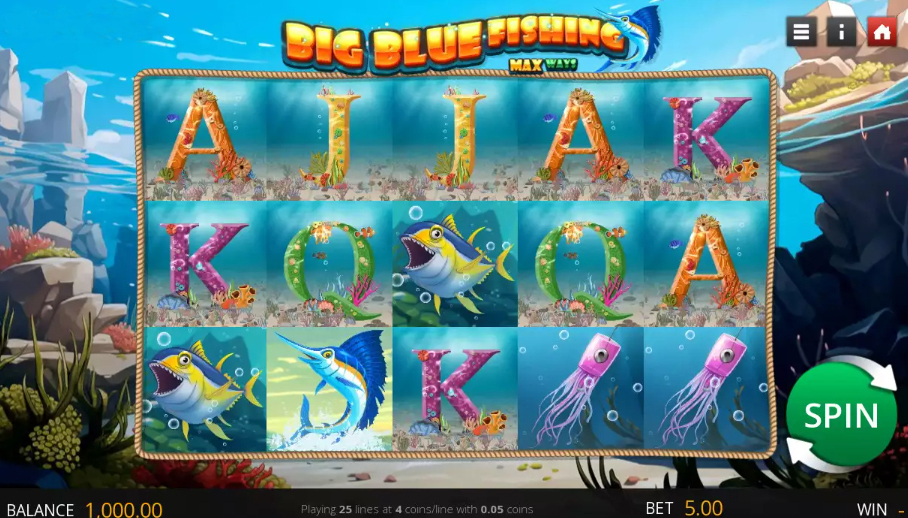 Big Blue Fishing slot fishing game fun88 1