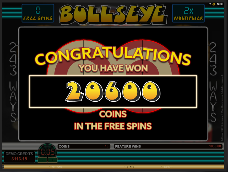Bullseye Slot ร บโบน ส fun88 3