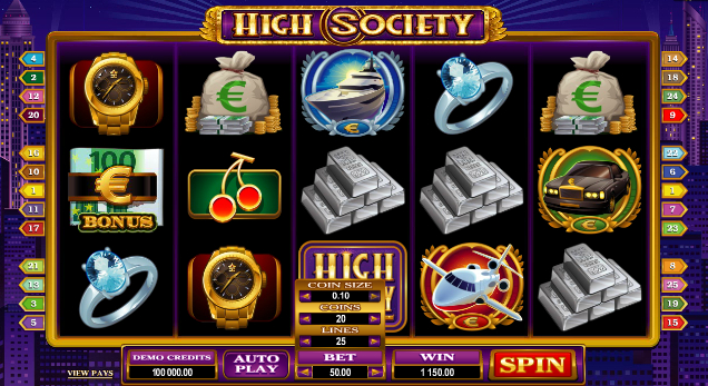 High Society Slot fun88 เบอร์ โทร 1