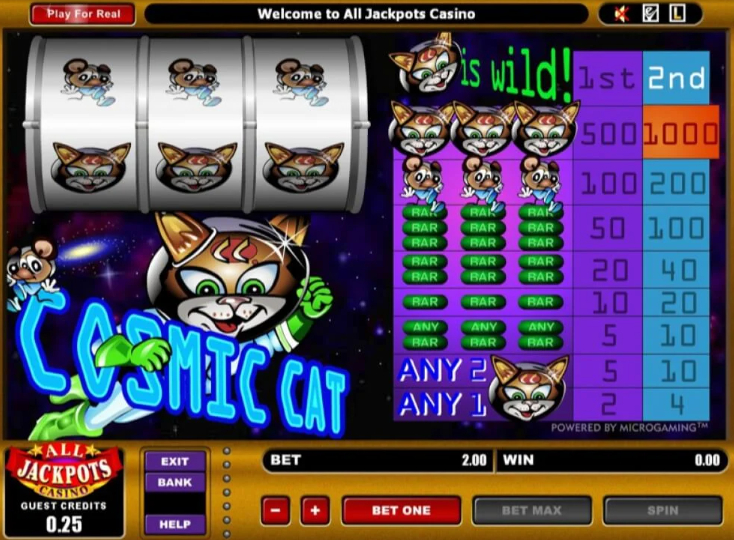 Cosmic Cat Slots fun88 สล็อต 1