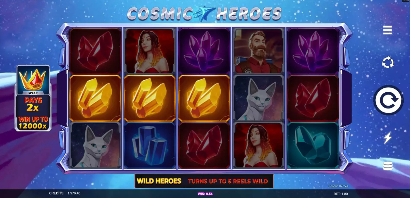 Cosmic Heroes Slot วิธี หมุน สล็อต ฟรี fun88 2