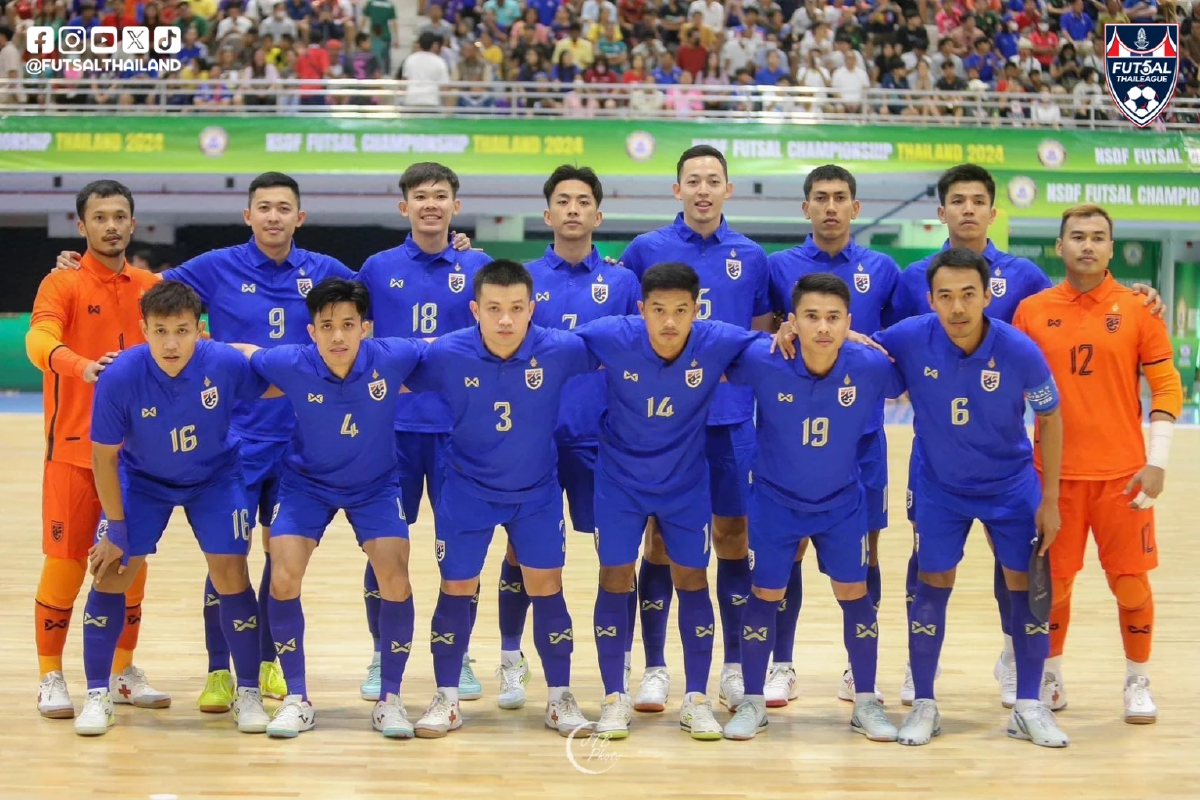 ลิงค์รับชม Continental Futsal 2024 ถ่ายทอดสดฟุตซอลทีมชาติไทย 31 ส.ค. 67